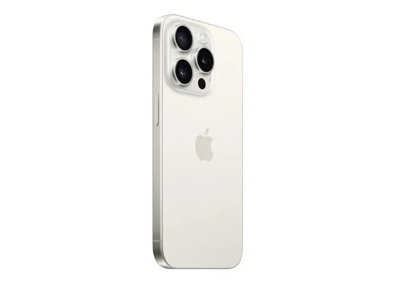 Apple iPhone 15 Pro Max 5G (8GB/512GB) White Titanium Refurbished - Like New - 3-year warranty