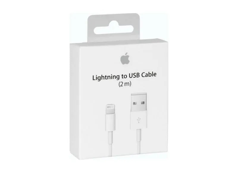 APPLE CABLE 2M BULK - USB TO LIGHTNING