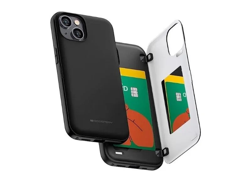 GOOSPERY DOOR BUMPER IPHONE 14 PLUS (BLACK)
