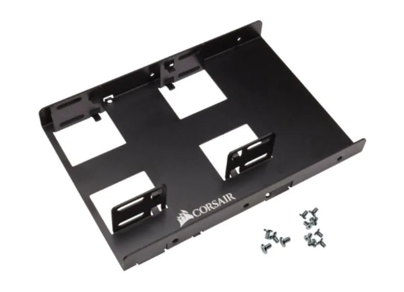 CORSAIR DUAL SSD MOUNTING BRACKET - 2.5" TO 3.5" (BLACK)