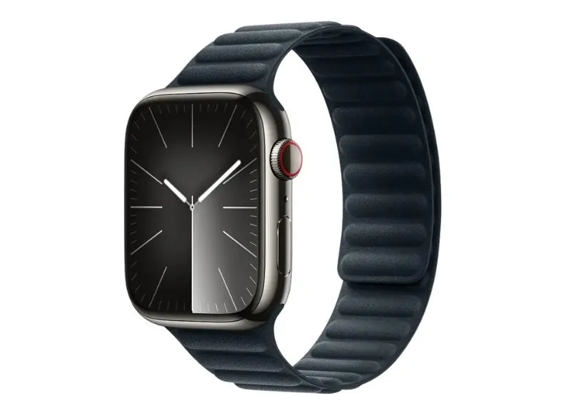 DEVIA DELUXE SERIES MAGNETIC FIBER WATCH BAND APPLE WATCH 44/45/46/49MM STRAP (EVERGREEN)