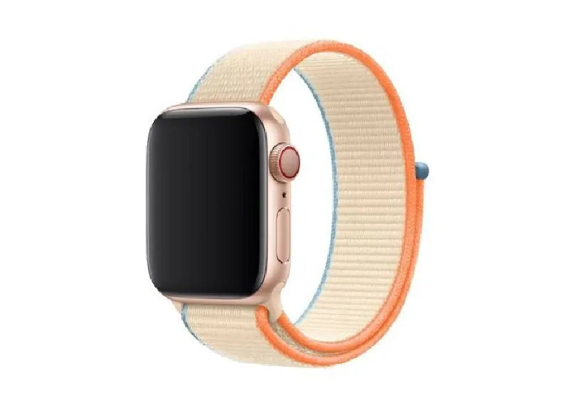 ΛΟΥΡΑΚΙ DEVIA DELUXE SPORT SERIES 3 ΓΙΑ APPLE WATCH 38 / 40 / 41mm (CREAM WHITE)