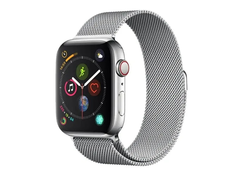 DEVIA ELEGANT SERIES MILANESE LOOP APPLE WATCH 44/45/46/49 STRAP (SILVER)