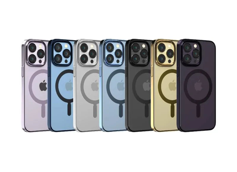 DEVIA GLIMMER SERIES MAGSAFE CASE IPHONE 14 PLUS - BLUE
