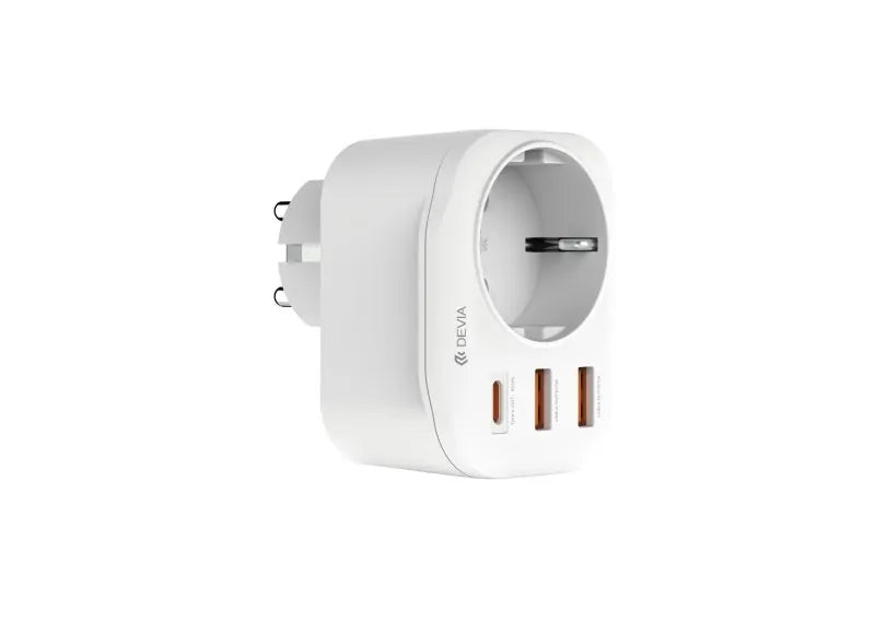 DEVIA SMART SERIES 2A+C PD 20W AUTO POWER SOCKET EU