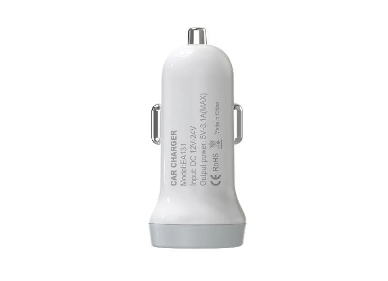 DEVIA SMART SERIES CAR CHARGER - USBX2 (WHITE)