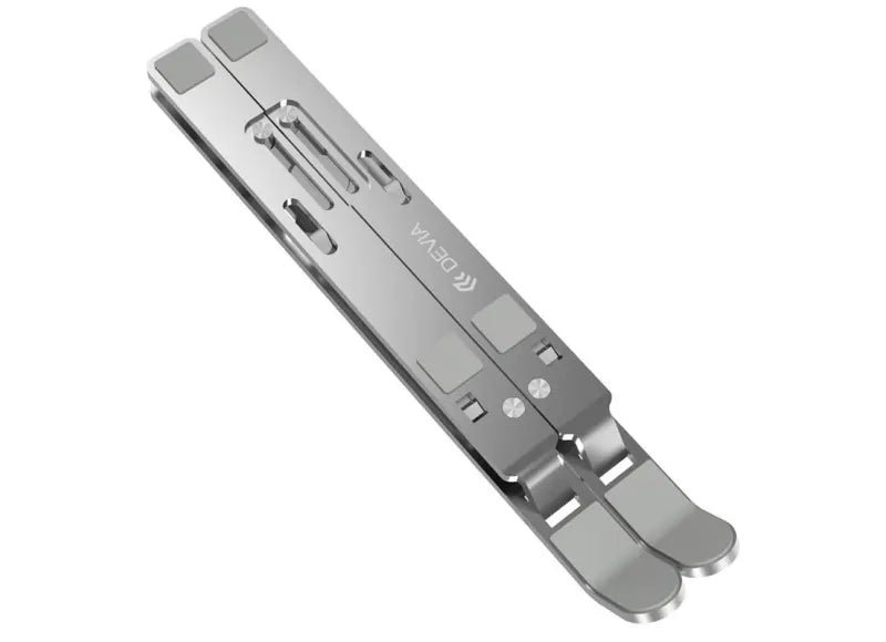 DEVIA SMART SERIES MULTI FUNCTION FOLDING HOLDER FOR TABLET/LAPTOP SILVER