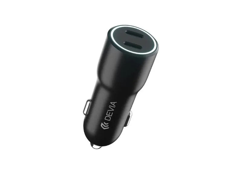 DEVIA SMART SERIES (PD 40W 2C) FAST CAR CHARGER (BLACK)
