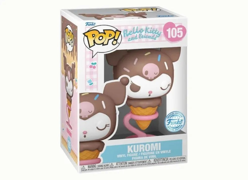 FUNKO POP! SANRIO HELLO KITTY & FRIENDS KUROMI ICE CREAM CONE ΦΙΓΟΥΡΑ (105)