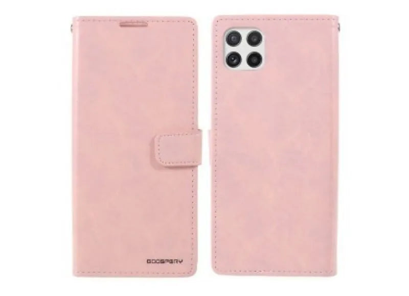 GOOSPERY BLUEMOON DIARY CASE SAMSUNG GALAXY A22 4G - PINK
