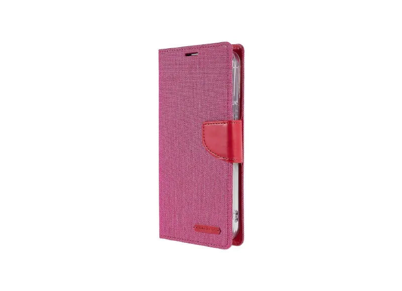 GOOSPERY CANVAS DIARY CASE IPHONE 14 PRO - PINK
