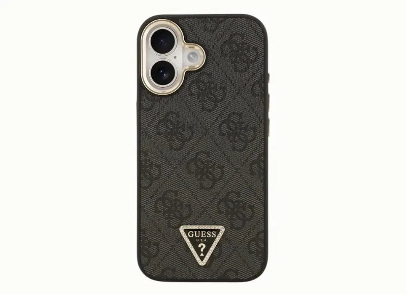 GUESS 4G TRIANGLE LOGO MAGSAFE IPHONE 17 ΘΗΚΗ KINHTOY (BLACK)