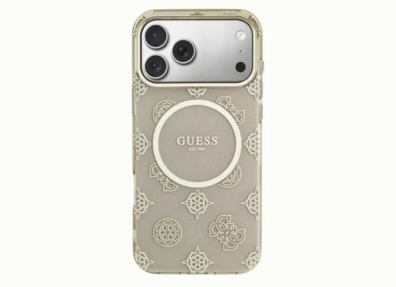 GUESS IML PEONY DOT MAGSAFE IPHONE 17 PRO MAX ΘΗΚΗ ΚΙΝΗΤΟΥ (ΜΠΕΖ)