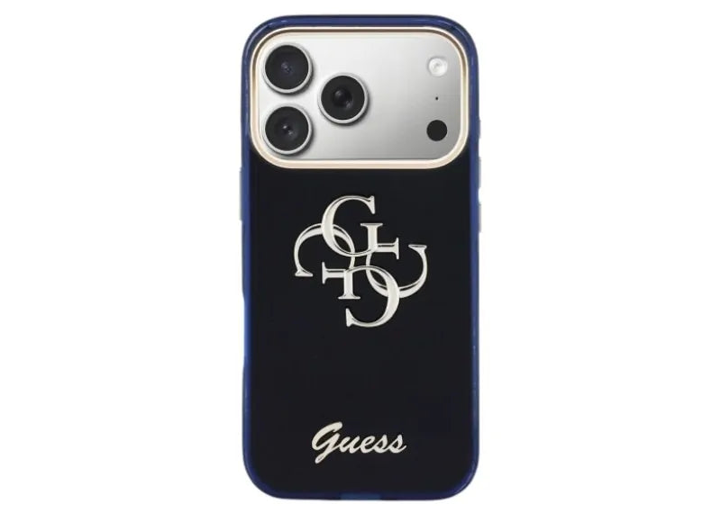 GUESS IML SCRIPT METAL MAGSAFE IPHONE 17 PRO MAX ΘΗΚΗ ΚΙΝΗΤΟΥ (BLUE)