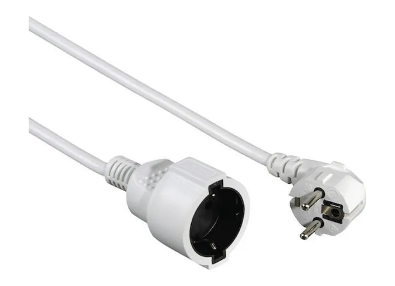 HAMA SCHUKO EXT.WHITE 5M PRO ΠΡΟΕΚΤΑΣΗ ΠΟΛΥΠΡΙΖΟΥ (WHITE)