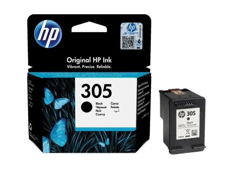 HP 305 BLACK ORIGINAL CARTRIDGE (3YM61A)