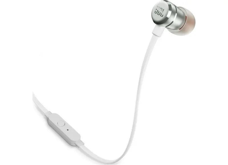 JBL T290 (IN-EAR) EARPHONES - 3.5mm JACK (SILVER)