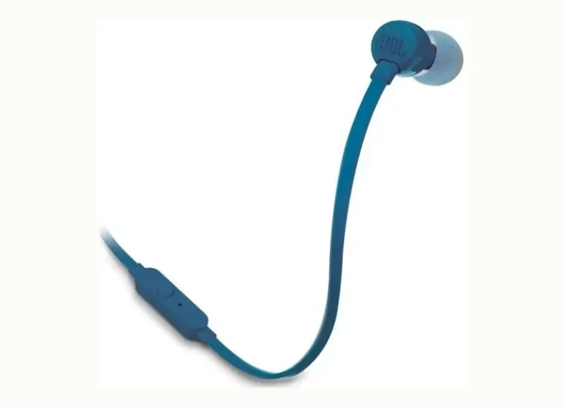 JBL TUNE 110E 3.5mm MINI JACK IN-EAR HEADPHONES WITH MICROPHONE (BLUE)