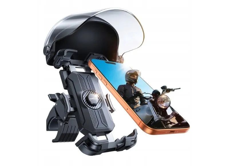 JOYROOM (JR-ZS526) ΒΑΣΗ ΜΗΧΑΝΗΣ / ΠΟΔΗΛΑΤΟΥ ΜΕ VISOR ΠΡΟΣΤΑΤΕΥΤΙΚΟ - ΜΑΥΡΟ