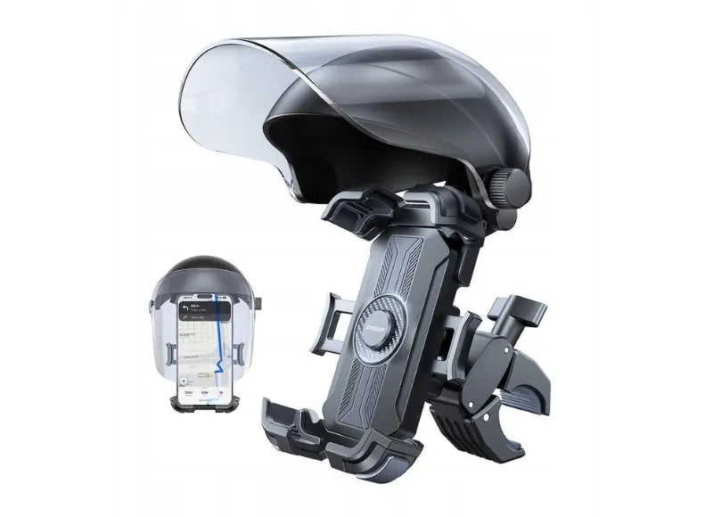 JOYROOM (JR-ZS526) ΒΑΣΗ ΜΗΧΑΝΗΣ / ΠΟΔΗΛΑΤΟΥ ΜΕ VISOR ΠΡΟΣΤΑΤΕΥΤΙΚΟ - ΜΑΥΡΟ