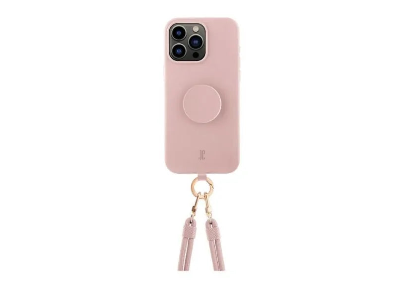 JUST ELEGANCE POPGRIP 3IN1 CASE FOR IPHONE 15 PRO MAX (ROSE)