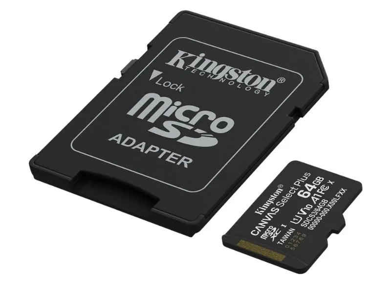 ΚΑΡΤΑ ΜΝΗΜΗΣ KINGSTON MICRO SD CANVAS SELECT PLUS SDCS3/ 64GB