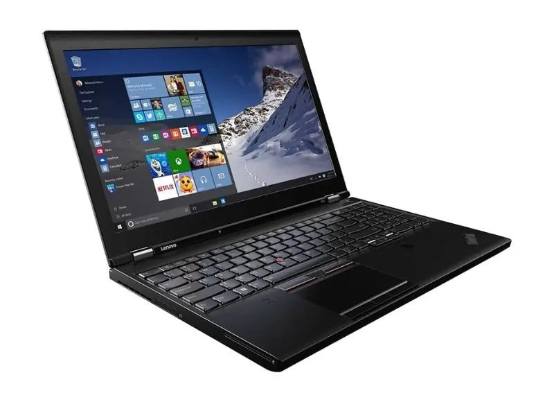 Lenovo Thinkpad P51 Refurbished Grade A 15,6" (i5-7700hq, 16 GB RAM, 512GB SSD, Windows 10)