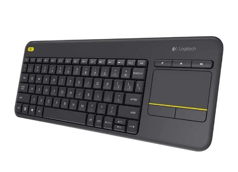 LOGITECH MEDIA K400 PLUS WIRELESS KEYBOARD (BLACK)
