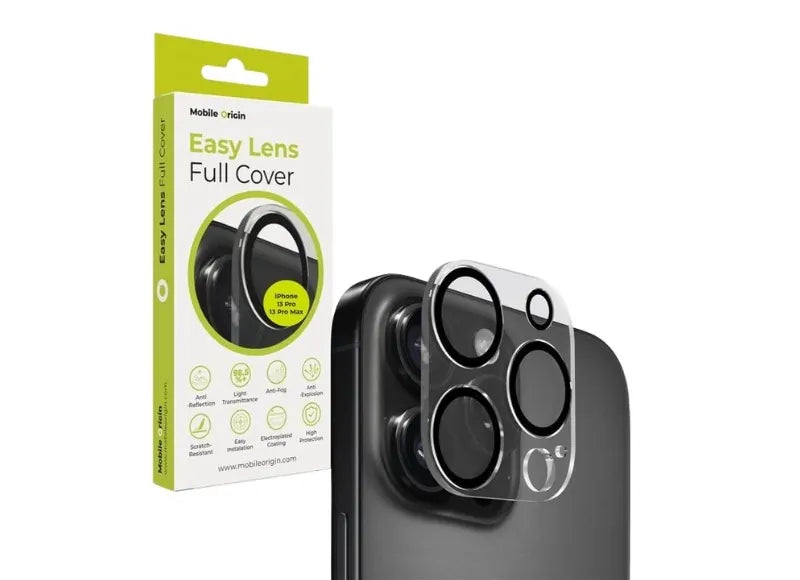 MOBILE ORIGIN EASY LENS FULL COVER IPHONE 13 PRO/13 PRO MAX CAMERA PROTECTION