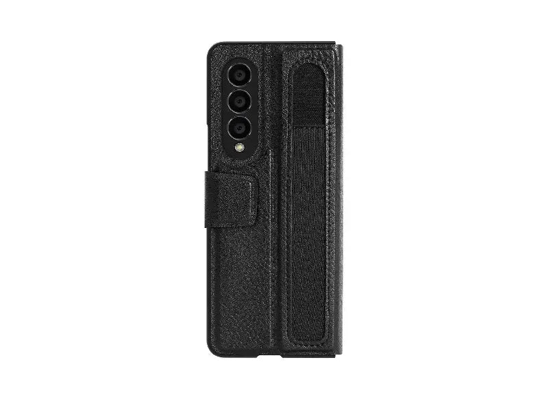 NILLKIN AOGE LEATHER CASE SAMSUNG Z FOLD 4 - BLACK