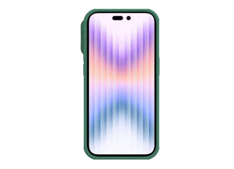 NILLKIN CAMSHIELD PRO CASE IPHONE 14 PRO MAX - DEEP GREEN
