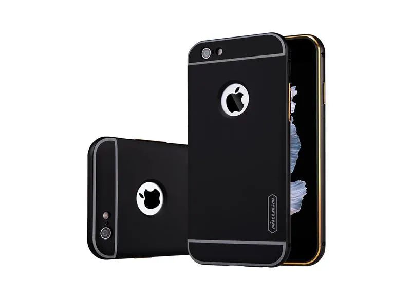 NILLKIN CASE (BLACK) & CAR HOLDER - IPHONE 6 PLUS / 6S PLUS