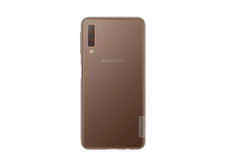 NILLKIN NATURE TPU CASE SAMSUNG A7 2018 (A750) - CLEAR GREY