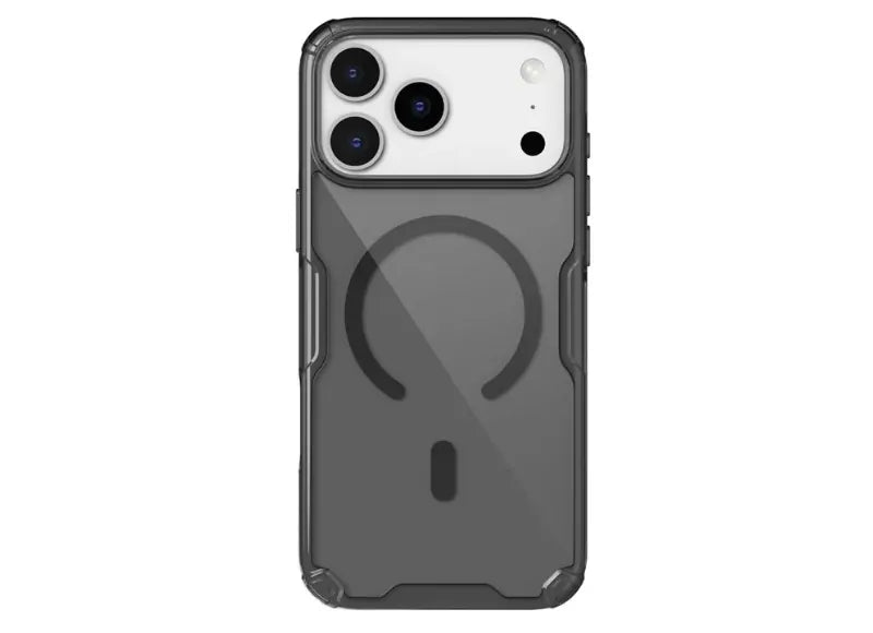 NILLKIN NATURE TPU PRO MAGNETIC CASE APPLE IPHONE 18 PRO MAX/17 PRO MAX ΘΗΚΗ ΚΙΝΗΤΟΥ TRANSPARENT BLACK