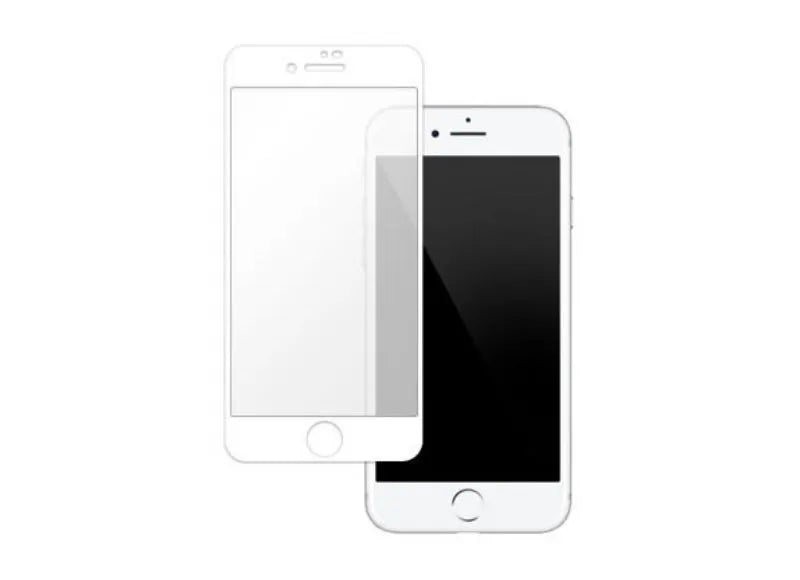 NUGLAS 5D TEMPERED GLASS - IPHONE SE 2020 - WHITE (OEM)