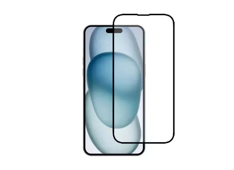 OEM 3D TEMPERED FULL COVER IPHONE 15 PLUS