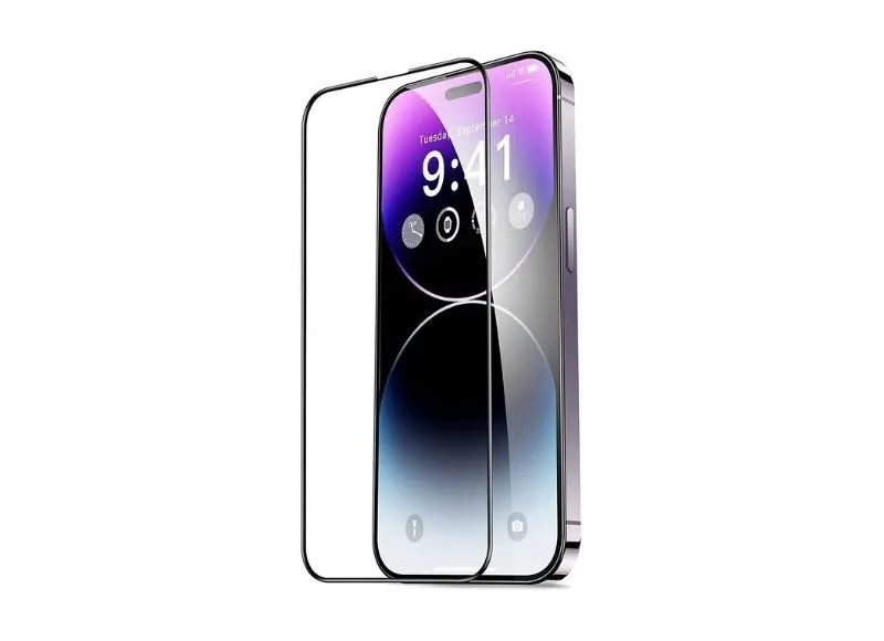 OEM 3D TEMPERED GLASS IPHONE 14 PRO MAX (BLACK)