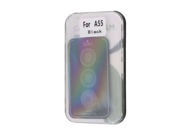OEM 9H REAR CAMERA TEMPERED GLASS SAMSUNG GALAXY A55 (BLACK)