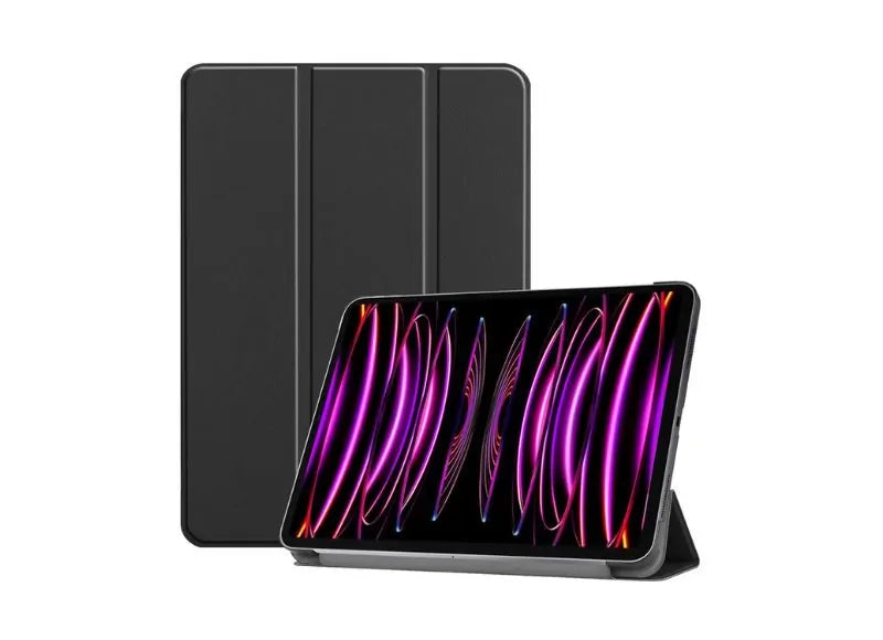 OEM TRIPLE FOLDING CASE FOR IPAD PRO 12.9" 2022 6TH (BLACK)