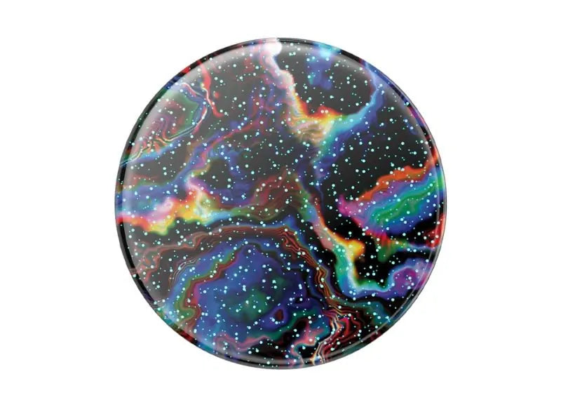 POPSOCKETS POPGRIP PREMIUM GLITTER (RAINBOW VOID)