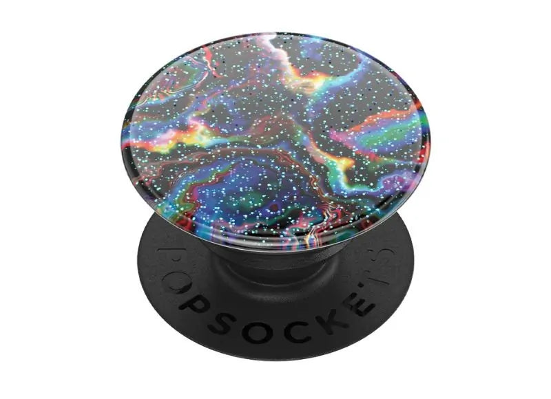 POPSOCKETS POPGRIP PREMIUM GLITTER (RAINBOW VOID)