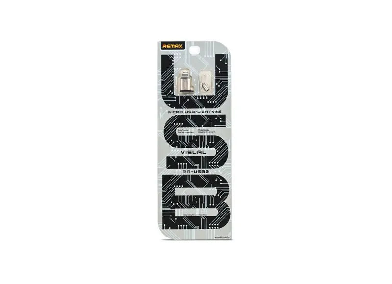 REMAX ADAPTER - MICRO USB TO LIGHTNING