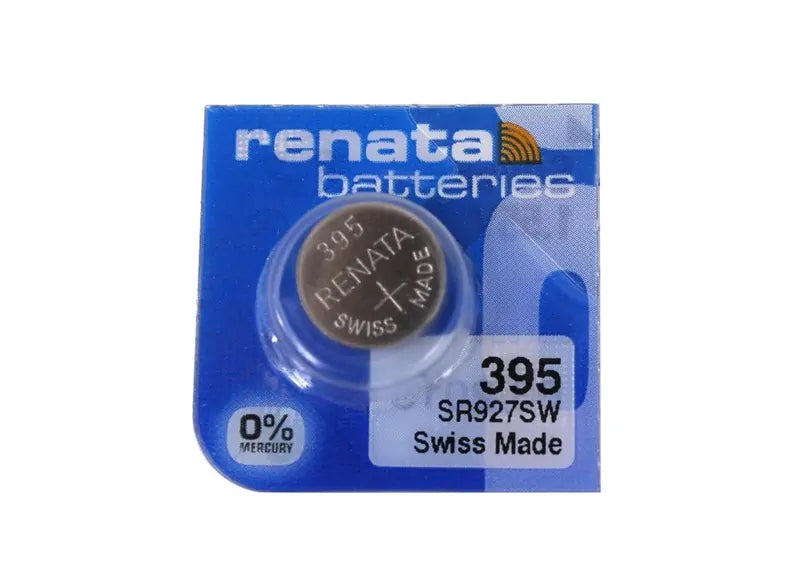 RENATA SILVER OXIDE BATTERY 1.55V - 395 (1pcs.)