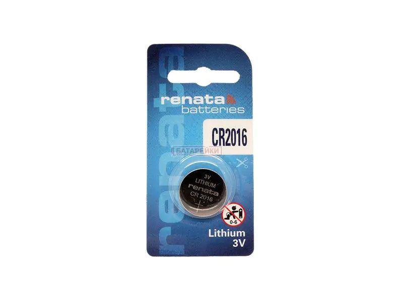 RENATA LITHIUM BATTERY 3V - CR2016 (1τεμ.)