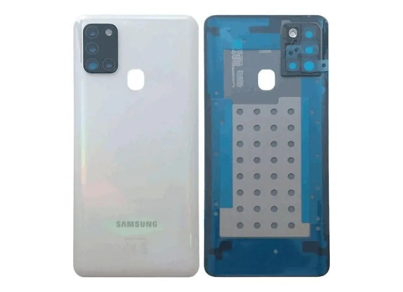 Genuine Back Cover Samsung A21S A217 (Samsung Service Pack GH82-22780B) - White
