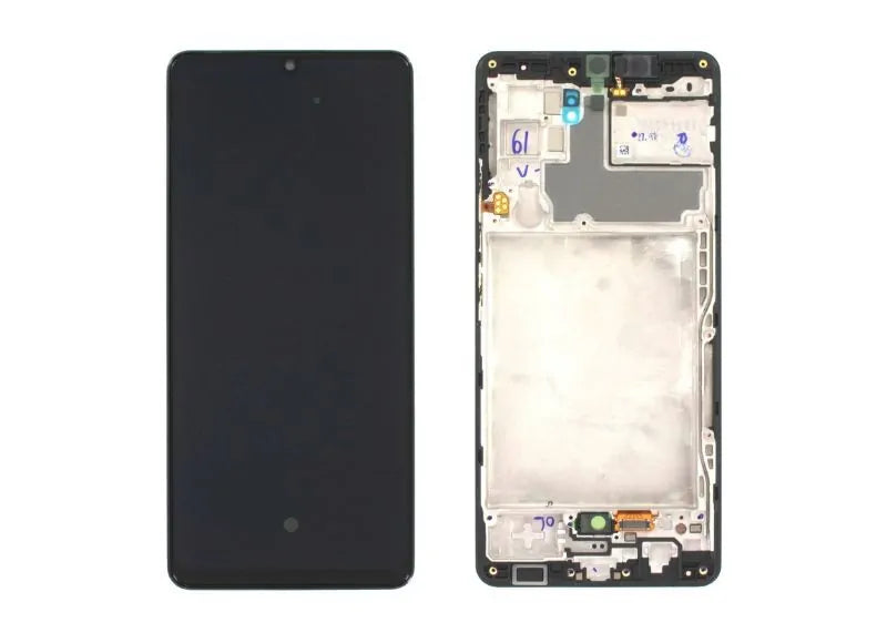Αυθεντική Οθόνη Samsung A42 5G A426 Black (Samsung Service Pack GH82-24376A)