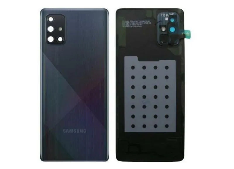 Αυθεντική Πίσω Όψη Samsung A71 A715 (Samsung Service Pack GH82-22112A) - Black