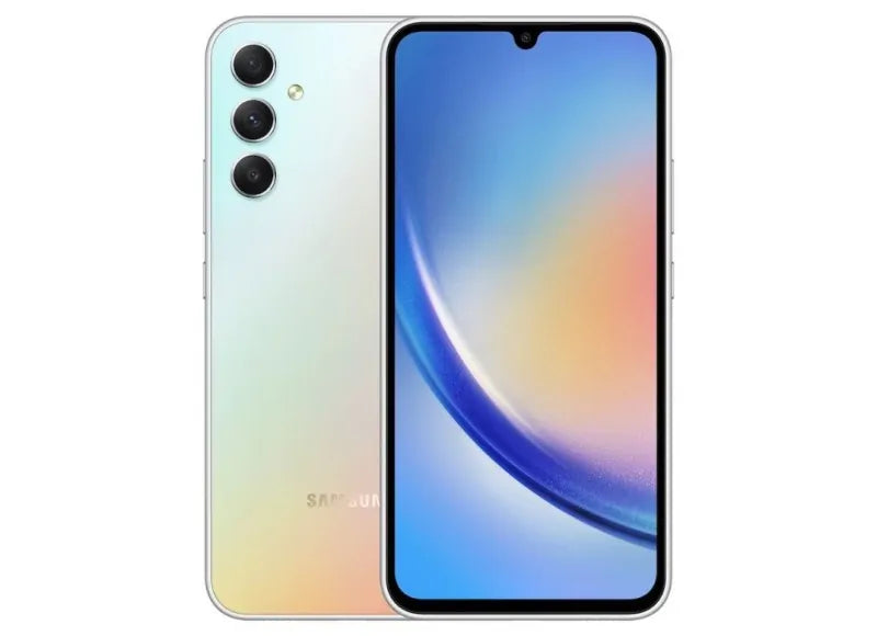 Samsung Galaxy A34 5G Dual SIM (6GB/128GB) Awesome Silver Refurbished - Σαν καινούριο - 3 χρόνια εγγύηση