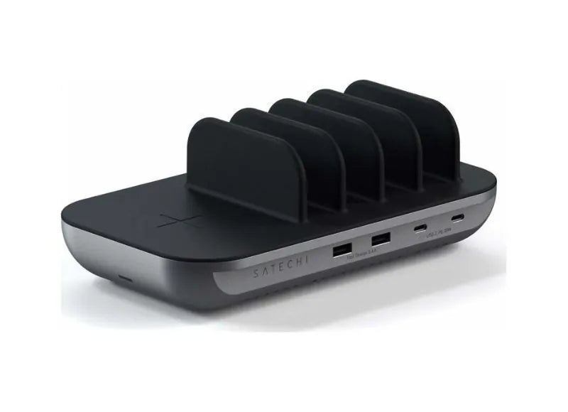Satechi Βάση Φόρτισης με 2 Θύρες USB-A και 2 Θύρες USB-C 12W