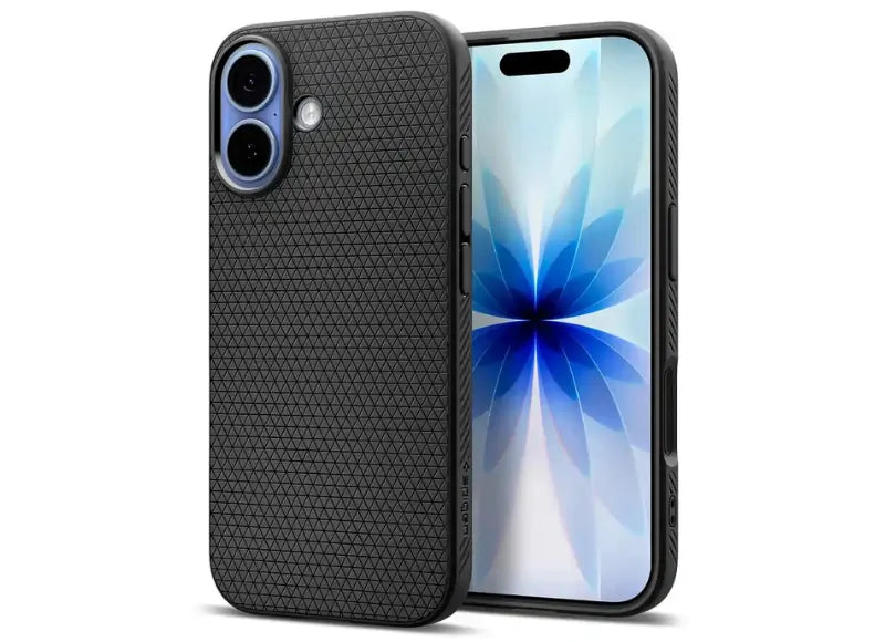 SPIGEN LIQUID AIR CASE FOR IPHONE 17 (MATTE BLACK)